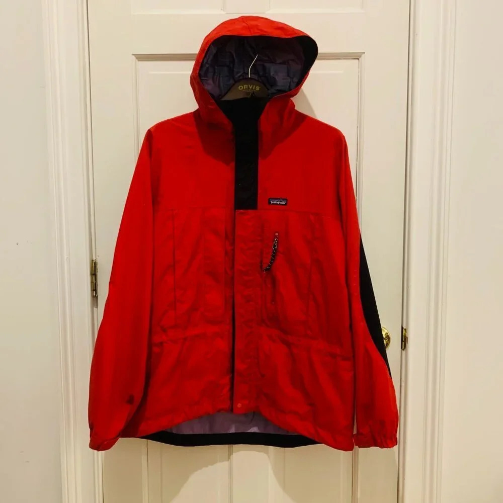 Vintage 1990's Patagonia 3 layer Gore-tex Shell Jacket Size Large